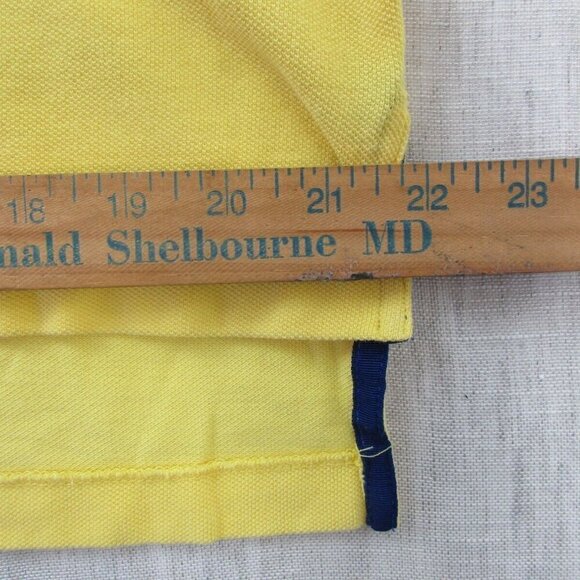 Polo by Ralph Lauren Yellow Polo Shirt Men's Large Golf‎ Performance - Picture 6 of 8